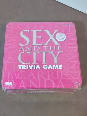 Sex And The City Trivia Game New Sealed Award Winning HBO Show 1000 Questions